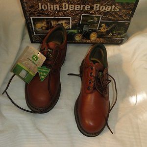 John Deere Steel Toe Walnut Brown JD7323 6M